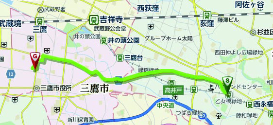 京王井の頭線浜田山