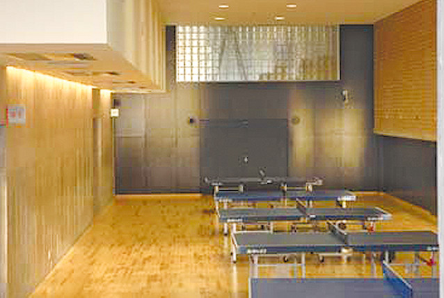 卓球場・弓道場